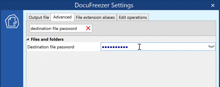 DocuFreezer Features
