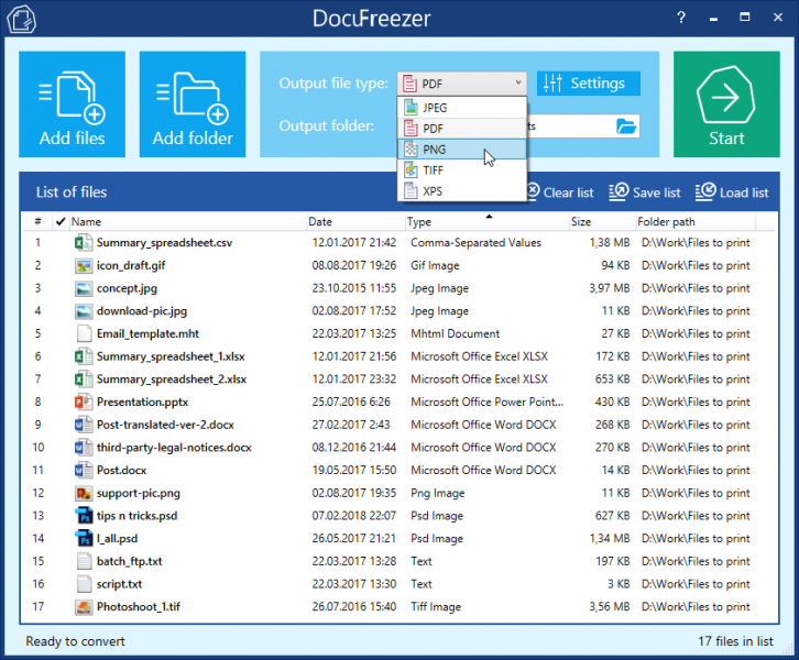 Combine, Merge or Split PDF & TIFF Files with DocuFreezer 2.0