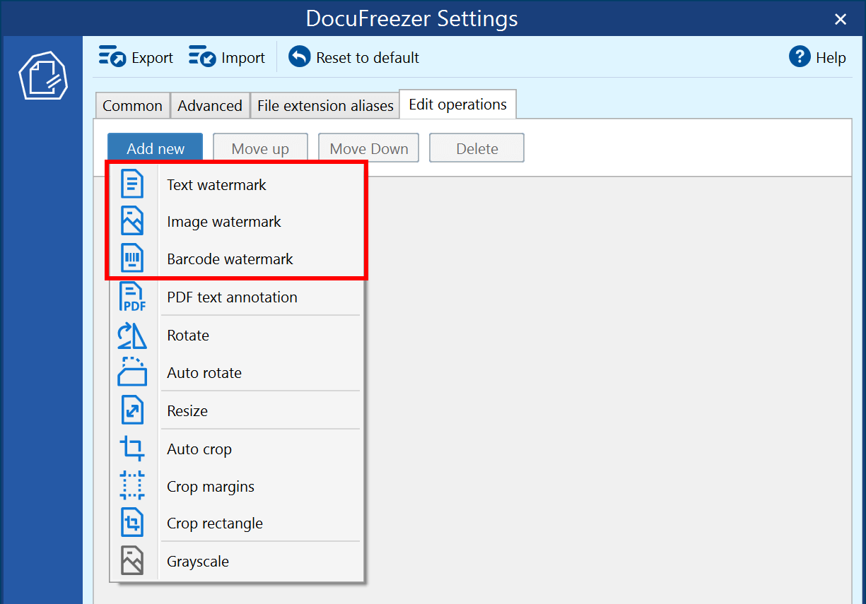 Watermark CAD drawings: Add text, image, or QR code/barcode