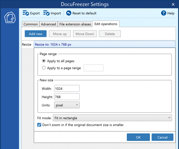 DocuFreezer Features